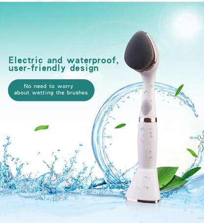 Three-in-one multifunctional face wash brush