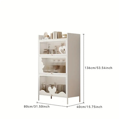 Shelf Metal Storage Cabinet Versatile