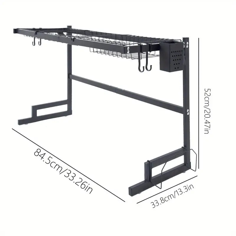 Multi Functional Dish Rack Kitchen Sink Drain Rack