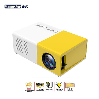 Portable Smart 1080P Projector/Mini Home Theater-YG300