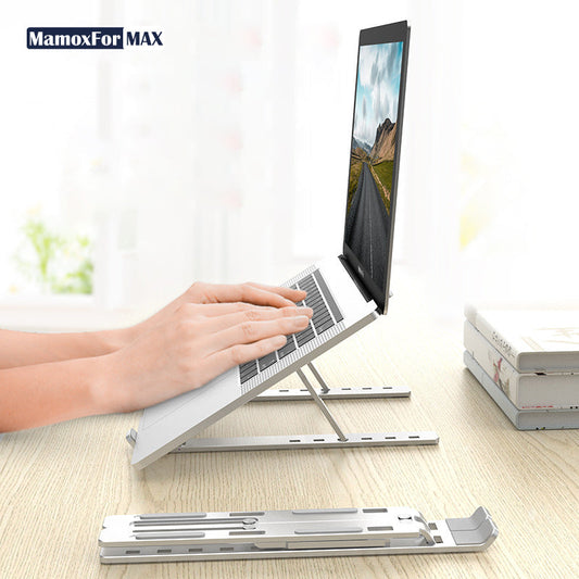 Portable Folding Lifting Cooling Aluminum Alloy Laptop Holder-N3