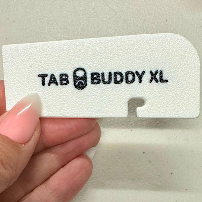 Tab Buddy XL Colors- Food can tab opener help for long nails, sore hands; assistive veggie, soup, cat, dog food magnet tech gadget arthritis