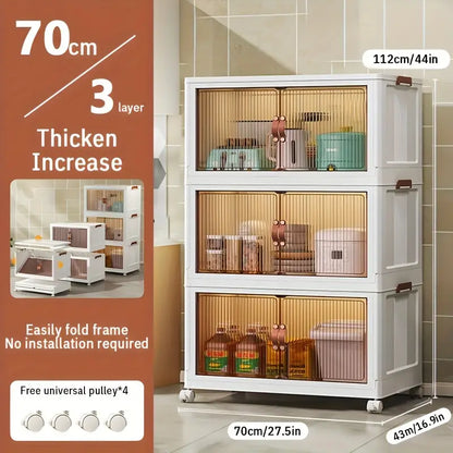 Multipurpose 5-layer Sundries Storage Cabinet