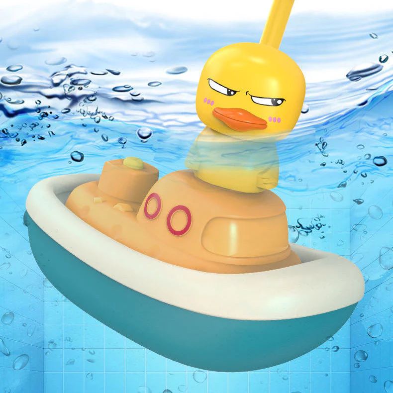 New electric duck spray bath toy