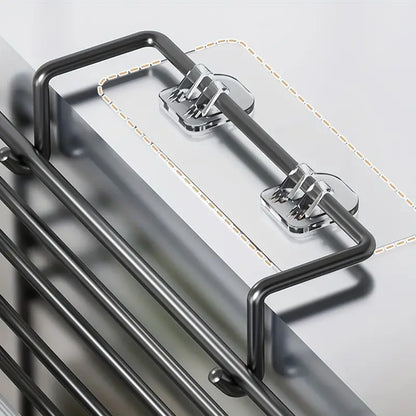 Metal Refrigerator Storage Rack Organizer