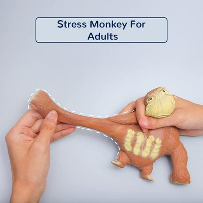 Original Trending Stretchy Monkey Toy Squishy Kids Adult Stress Relief Toys Anxiety TikTok Gift Idea Viral Tiktok Made Me Buy It Stretch Gorilla Funny