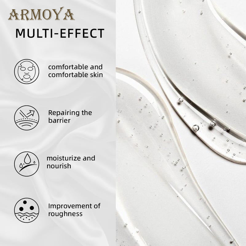 【ARMOYA】Deep Collagen Anti-Wrinkle Lifting Mask for Skincare and Skin Repair-Revolutionize Your Skincare Routine | Power Boosting Mask|Deep Collagen Mask |Original Collagen facial mask 5pcs Skincare Hydrate Skin Repair Comfort Rejuvenating