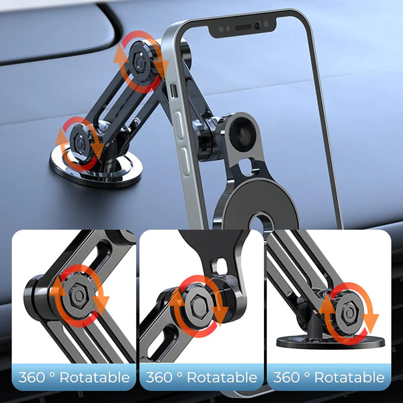 Universal 360° PRO, Robotic Arm Magnetic Car Phone Holder-F82Y