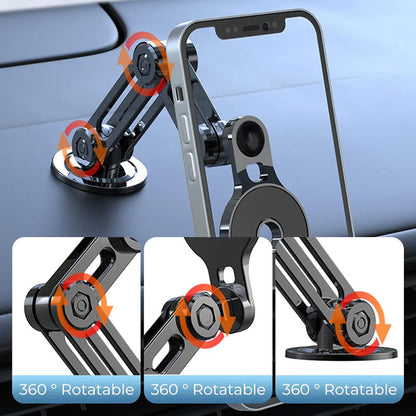 Universal 360° PRO, Robotic Arm Magnetic Car Phone Holder-F82Y