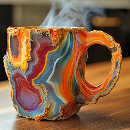 Mimic Mineral Crystal Coffee Cup