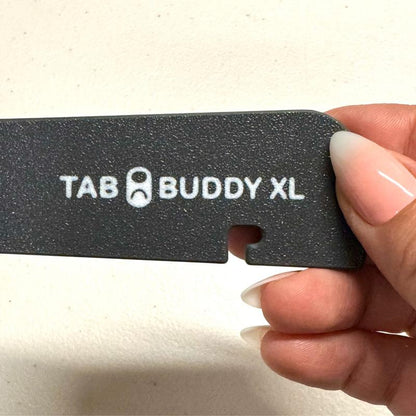 Tab Buddy XL Colors- Food can tab opener help for long nails, sore hands; assistive veggie, soup, cat, dog food magnet tech gadget arthritis