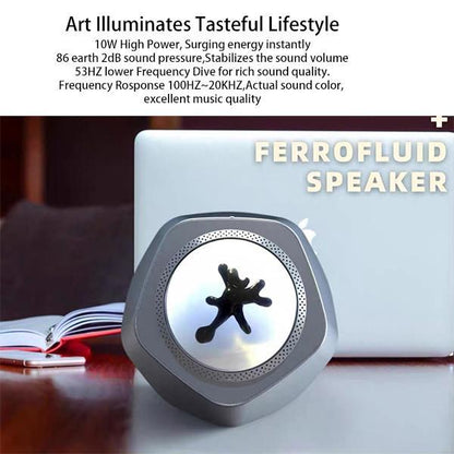 Ferrofluid Bluetooth Speaker Magnetic 360° Surround Sound