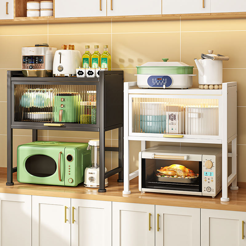 Storage Cabinet Microwave Oven Shelf