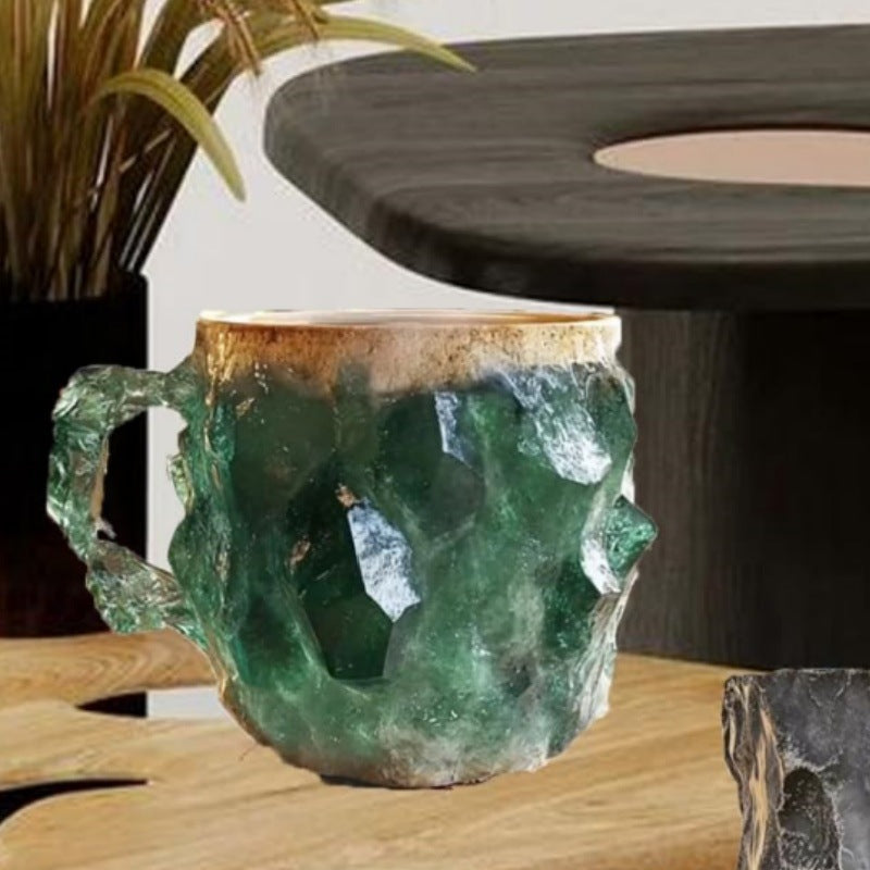 Mimic Mineral Crystal Coffee Cup