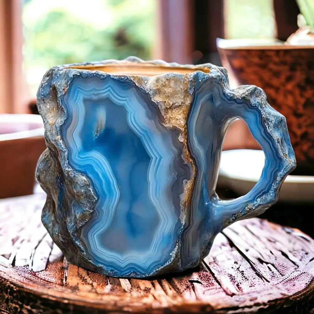 Mimic Mineral Crystal Coffee Cup