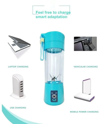 Portable Mini Electric Juicer USB Charging Smoothie Milkshake Maker Automatic Fresh Squeezer Fruit Orange Lemon Kitchen Blender