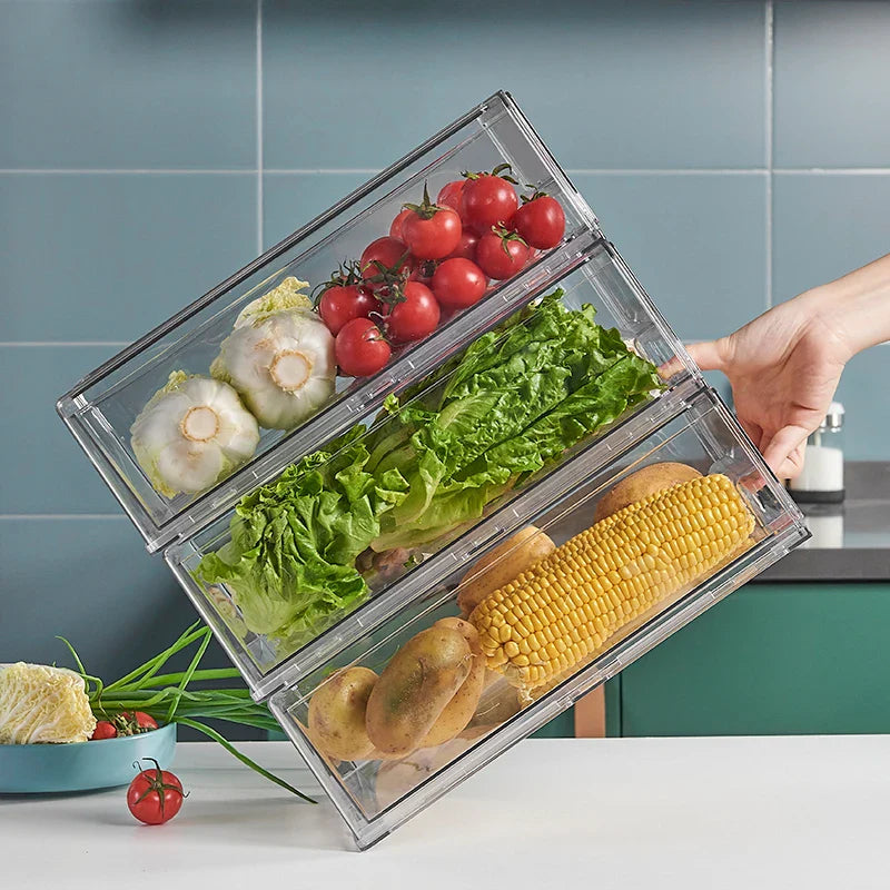 Refrigerator storage food-grade box