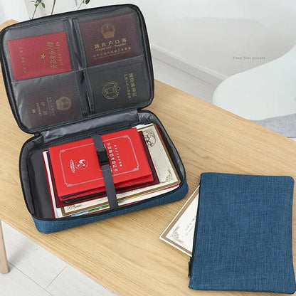 Portable Office Document Storage Bag