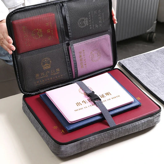 Portable Office Document Storage Bag