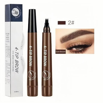 Revolutionary Magic Eyebrow Pencil-  Waterproof four-pronged natural eyebrow pencil with rave reviews